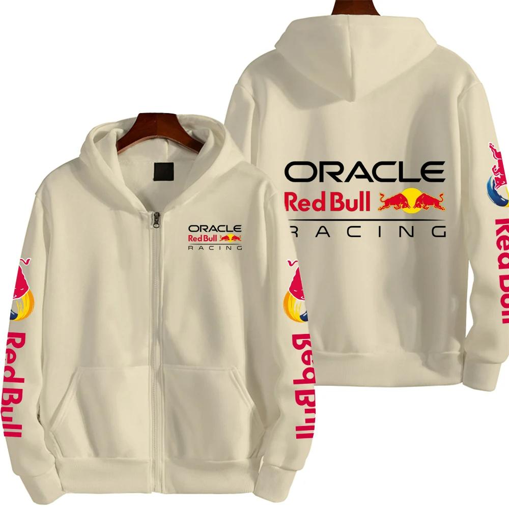 

Men s Hoodies & Sweatshirts Red Bull Couple Racing Sport Zipper Hooded Sweatshirt XXXL