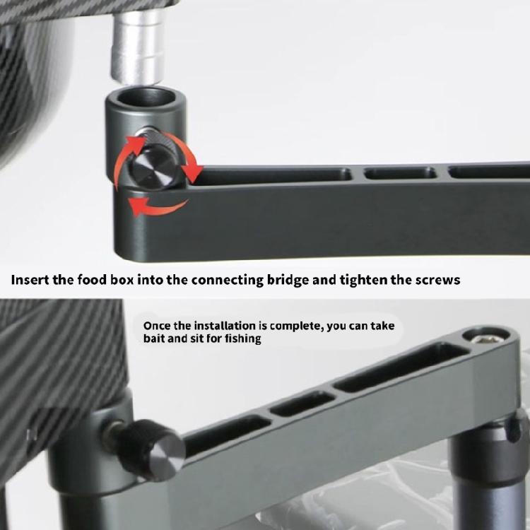 Light Weight Extendable Fishing Accessory Bracket Rustproof Adjustable Poles Effortlessly Setups For Anglers