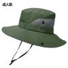 Women Large Brim With Leaking Ponytail Quick Drying Bucket Hats Fishermen Caps Outdoor Casual Cap Women Sunscreen Hat