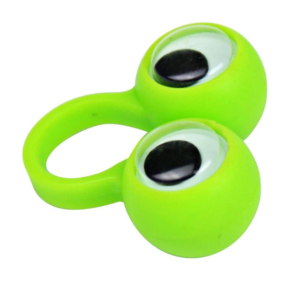 Ring Move Eyes Toys Anti-stress Toys Finger Cool Toys Wiggle Eyes Toy Eye Finger Puppets Eyes Ring