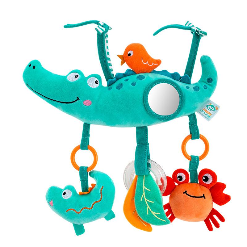

Baby Wind Chime Trolley Hanging Accessory Rattle Toy Bed Bell Safety Seat Hanging Accessories for Infants 0-1 Year Old
