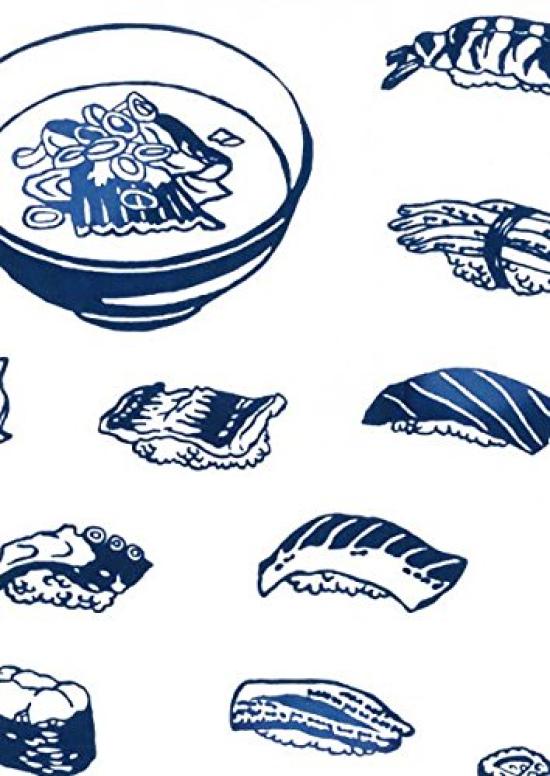 Tenugui Made in Japan Nigiri-zome (hand towel) - 100% Cotton,