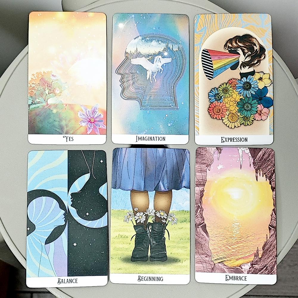 Mystic Soul Oracle 10.3*6cm 60 Cards In This Deck for Self-reflection and Guidance