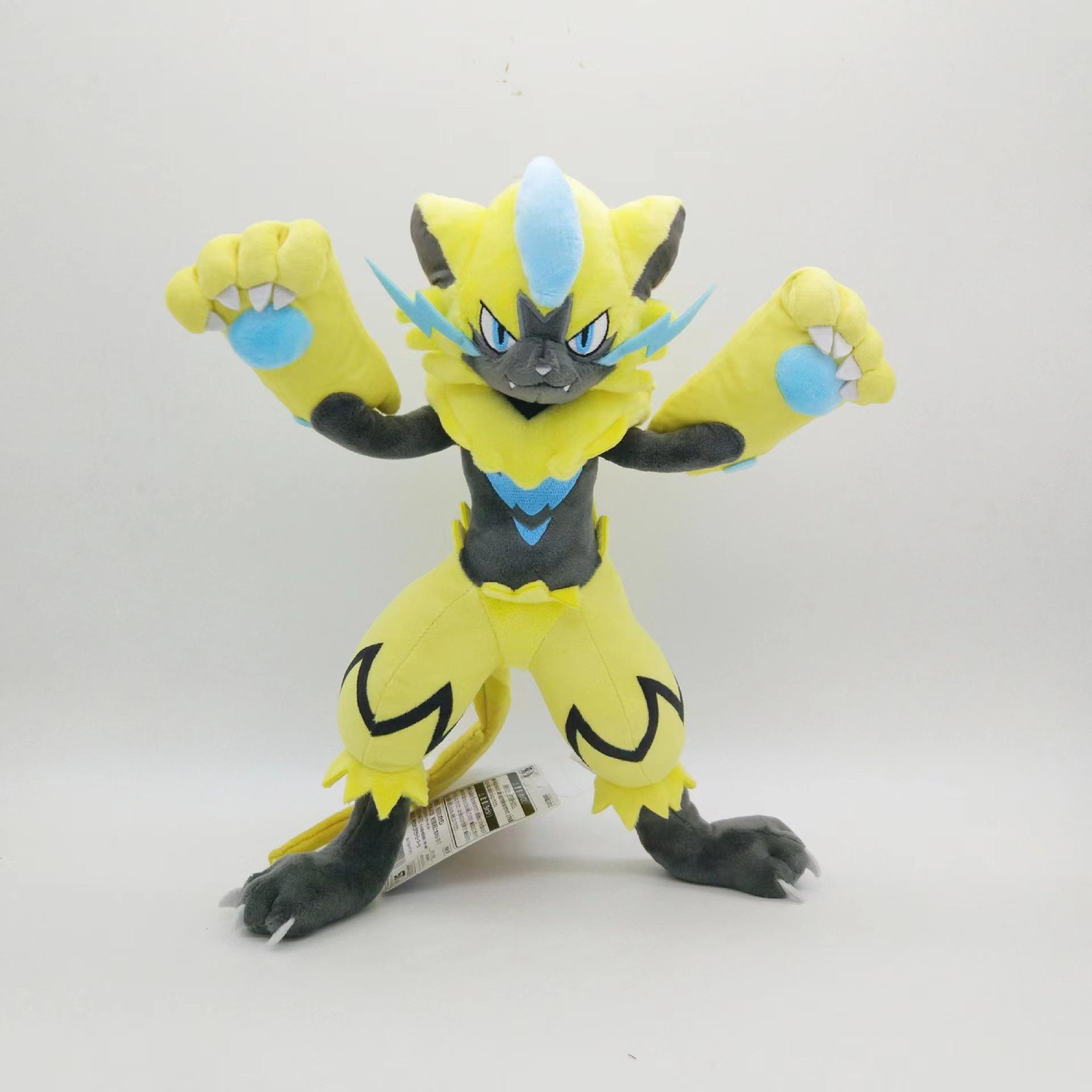 PKM zeraora плюшевые игрушки-куклы меч и щит мягкие плюшевые игрушки для детей 32cm