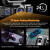 1080P Quad Dashcam mit 4-Kanal-Aufnahme, WiFi, Parkmodus & Smartphone-Synchronisation