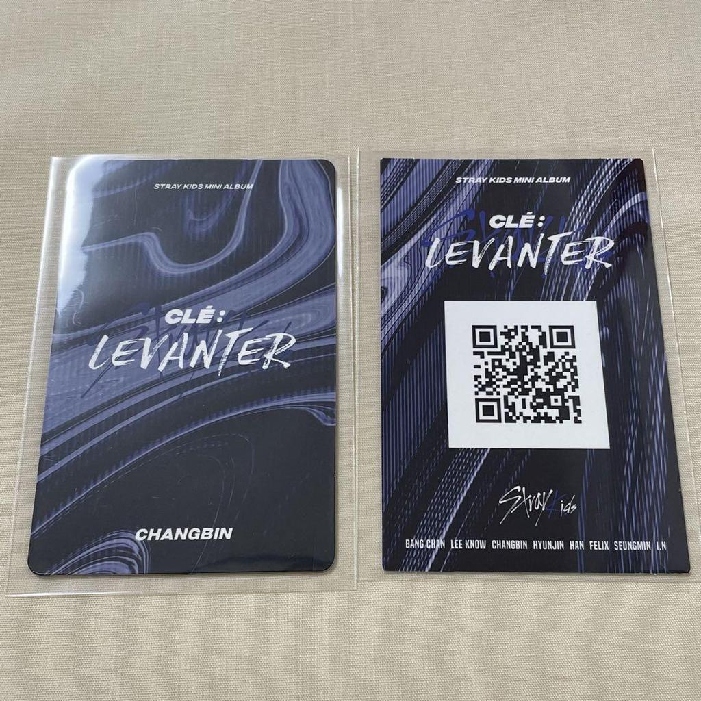 [USED] LEVANTER Limited Edition Lenticular Set Changbin