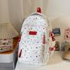 Schoolbag Korean Version of Small Fresh Schoolbag Japanese Princess Versatile Cute Star Printed Backpack Junior High School Class Backpack