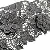 Water Soluble Lace Hollow Embroidery Shoulder Flower Doll Collar Lace Accessories Leaf Pattern Three-Dimensional Hollow Applique Fake Collar