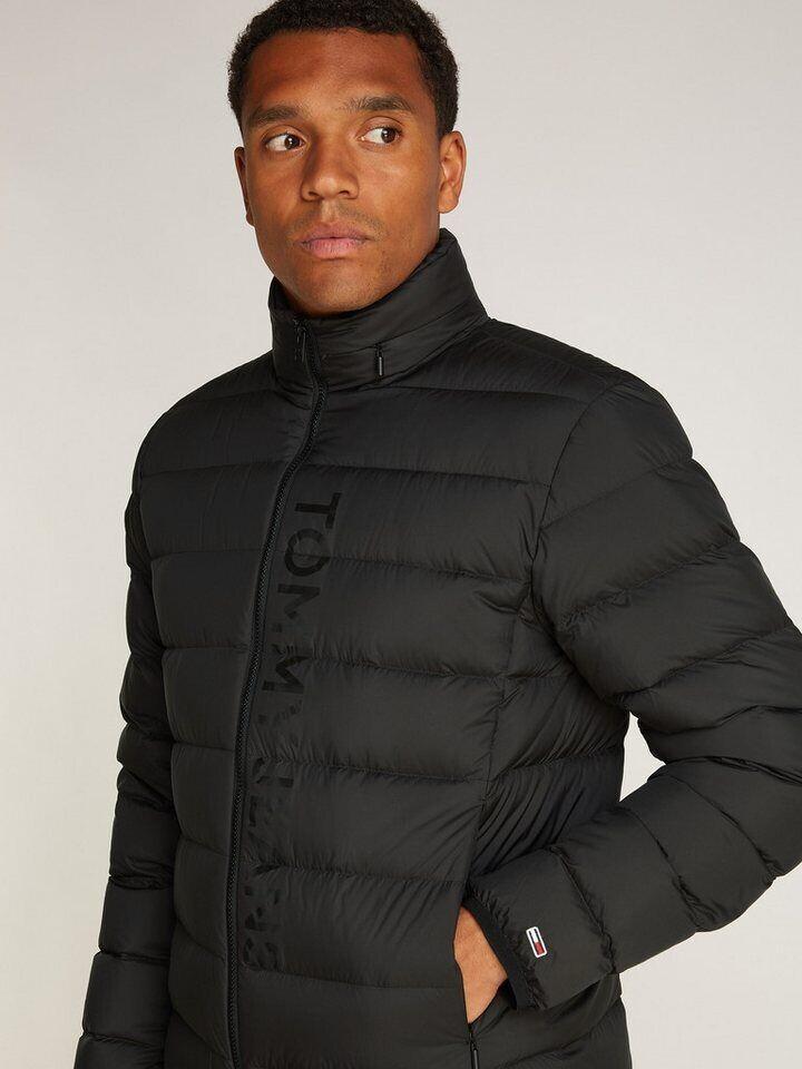 Winter Jacket Tommy Hilfiger TJM LT DOWN PRINTED JACKET with Down Lining Black