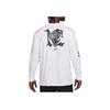 Nike Max90 Long-Sleeve T-Shirt With American Retro Print And Drop Shoulder Men Tops White FN0808-100