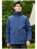 Unisex Winter Hooded Waterproof Windproof Three-in-One Mountaineering Jacket