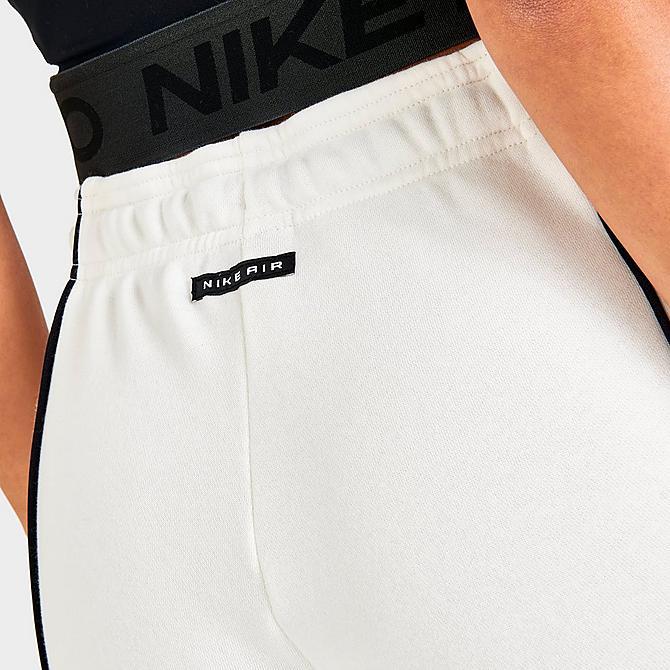 Nike Loose Logo Print Long Pants Sports Pants Women bottoms White DQ6563-133