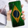 Brasil Brasilianische Flaggen Silikonhülle Für Xiaomi Redmi Note 10S 10 9 9S 9T 8T 8 7 6 5 Pro Max 5A 4X 4 5G Weiche Handyhülle