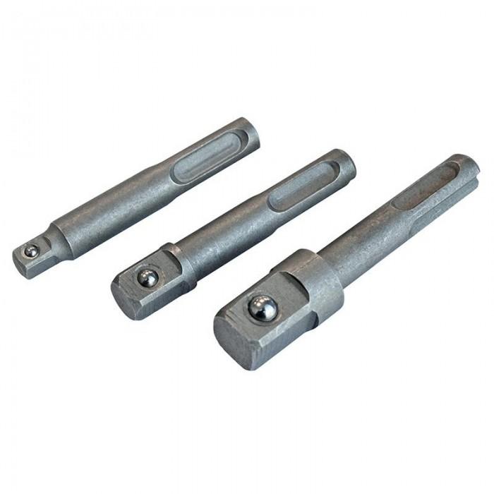 Faithfull Sds Square Drive Adaptor Set, 3 Piece