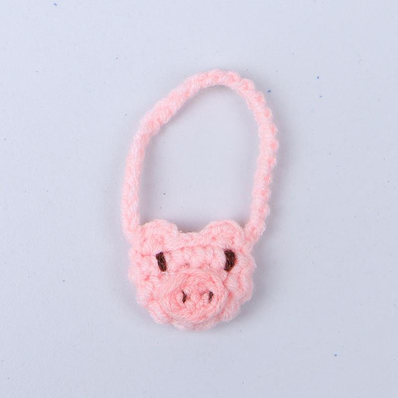 Cartoon Animal Plush Doll Bags Handbag Miniature Bag For 20Cm Doll Clothes Accessories Changing Dressing Game Kids Toys