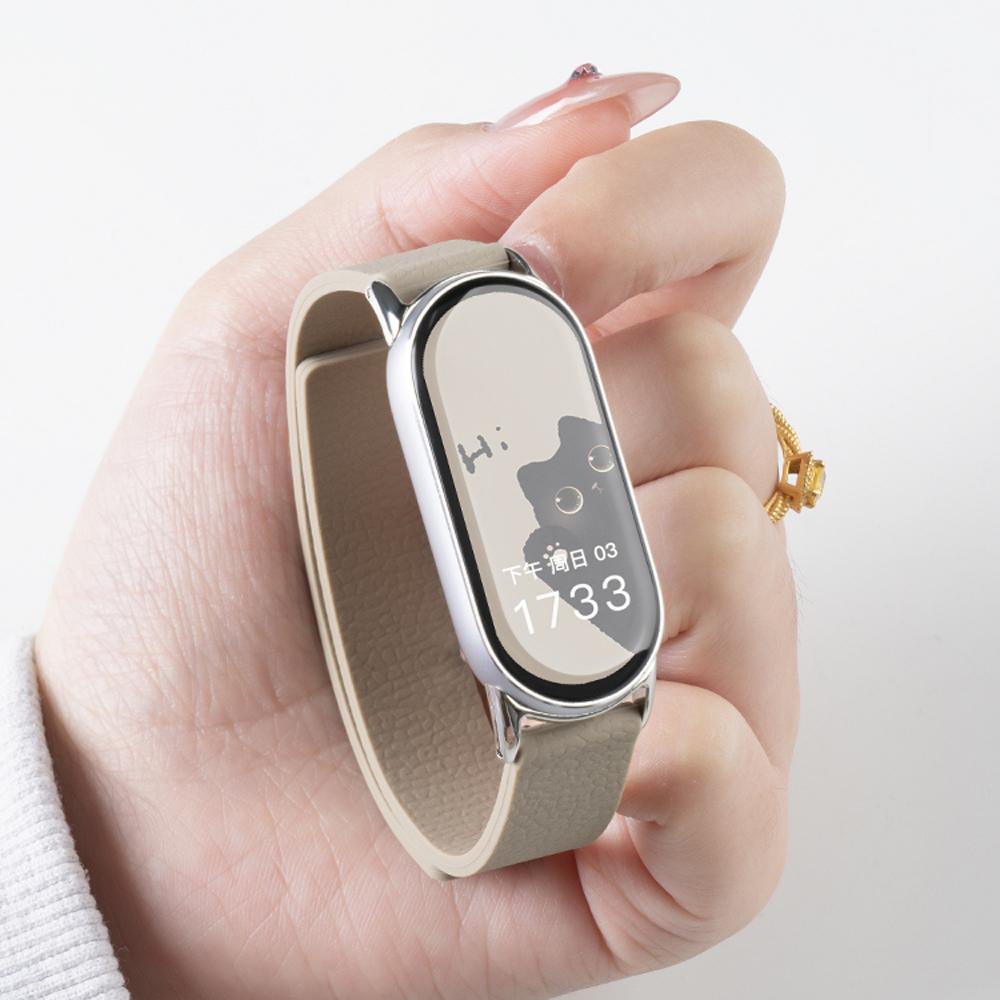 Siliconen Lusbandje Voor Xiaomi Mi Band 10 9 8 Magnetische Armband Vervangbare Polsband Correa Voor Xiaomi Band 10 Sporthorlogeband