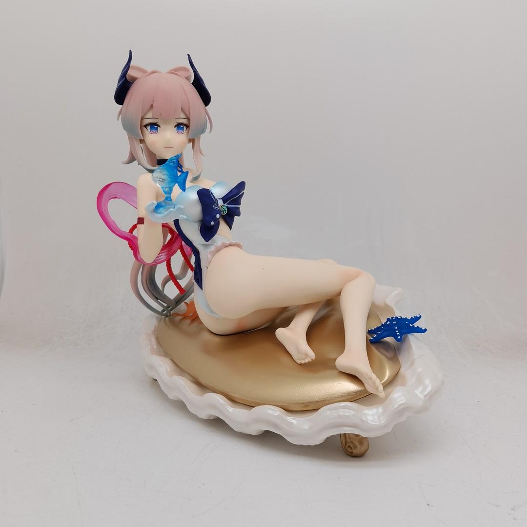 

16cm Genshin Impact Figure miHoYo Sangonomiya Kokomi Animation Girl POLYVINYL CHLORIDE Action Figure Plaything GK Statue Game Collector Miniature (As shown-14294)-