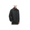 Uniqlo Solid Color Casual Zip Jacket Unisex Jackets Black 442173-09