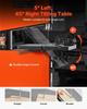 Band Saw, 229 mm, Woodworking Benchtop Bandsaw with 373W 1/2 HP Motor, 90 mm Max Cutting Height, 300 x 300 mm Cast Aluminum Table, 0-45° Tilting