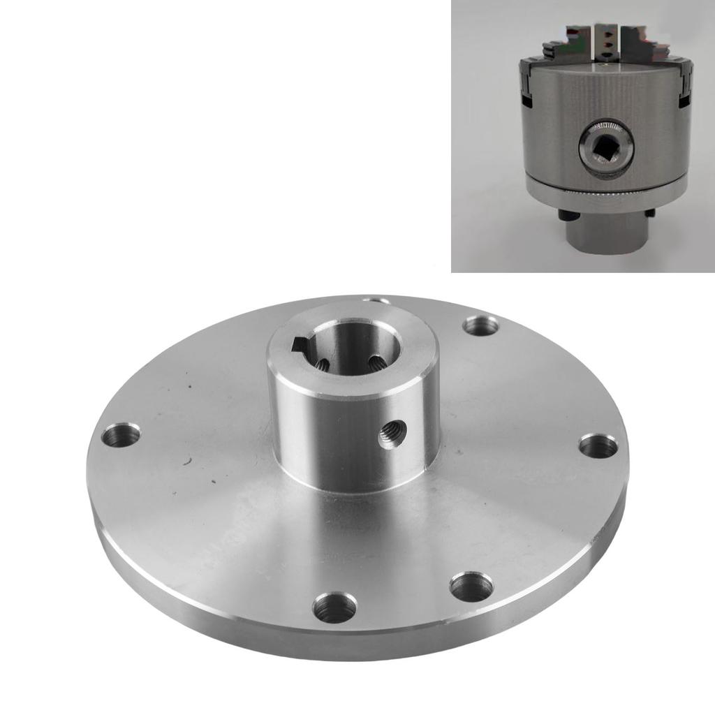 Lathe Faceplate High Manganese Steel 3 Hole 130mm Accessory for K11‑130  ‑130  2‑130
