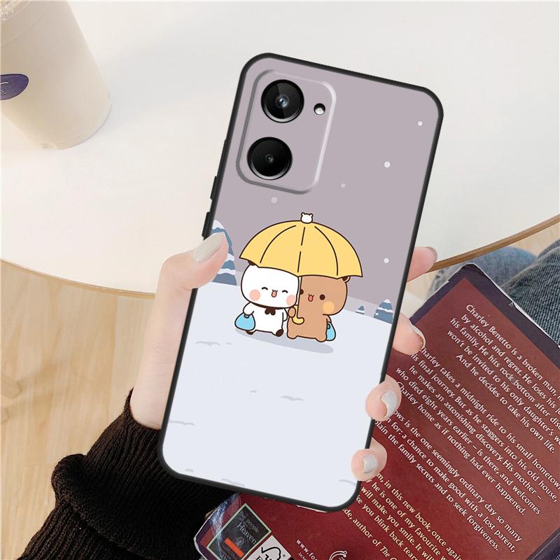 Cute BuBu DuDu Case For Realme 10 Pro Plus 8 9 GT Neo 3 5 2 Pro 3T 2T C21 C30 C31 C33 C35 C55 C25Y C21Y