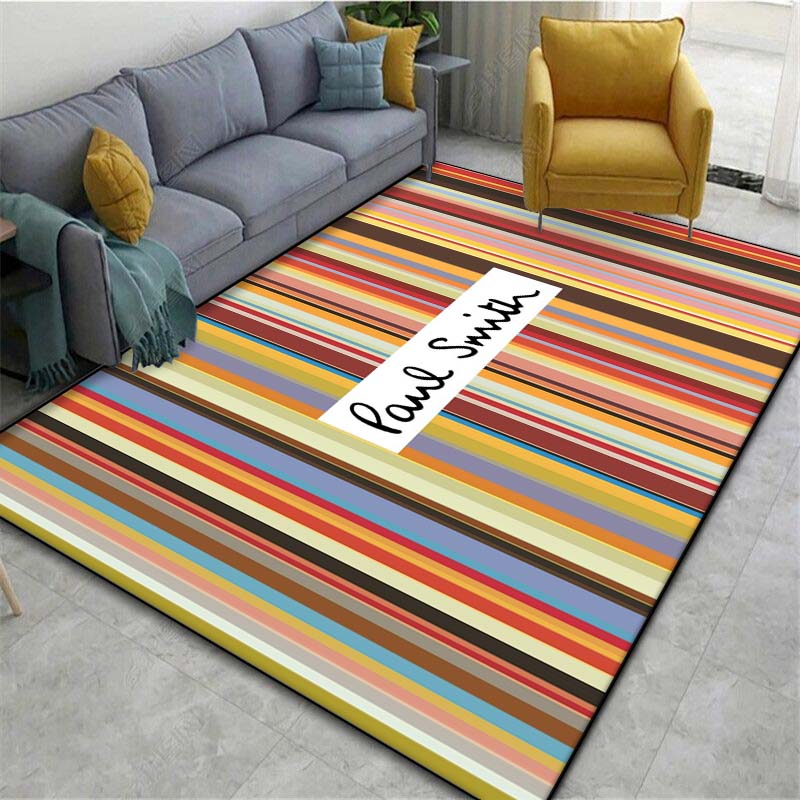 London Fashion P-Paul Smith Printed Floor Mat Carpet 15 Sizes Living Room Bedroom Bedside Sill Bathroom Floor Mat Home Decor