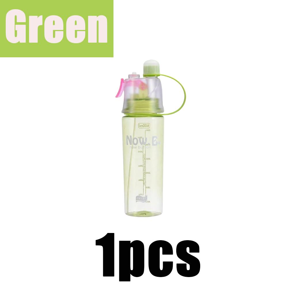 

1/2/4pcs 600ml Sports Water Bottle Can Drink Spray Water Bottle Portable Leakproof For Travel Climbing Outdoor Gym Sport Bottles 600ml