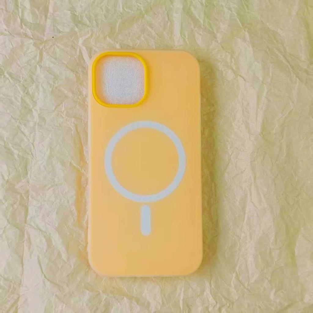 Matte Feel Magnetic Phone Case for Apple 16/15/14 Pro Max, Shockproof and Anti-Slip Phone Cover, Custom Material