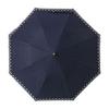 Moonbat Folding Parasol for Made in Perfect for Rain or Premium Light Heat and UV Bowler Blue "Dachshund" Women, Japan, Shine, Blocking, Protection,