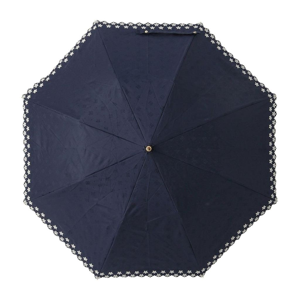 Moonbat Folding Parasol for Made in Perfect for Rain or Premium Light Heat and UV Bowler Blue "Dachshund" Women, Japan, Shine, Blocking, Protection,