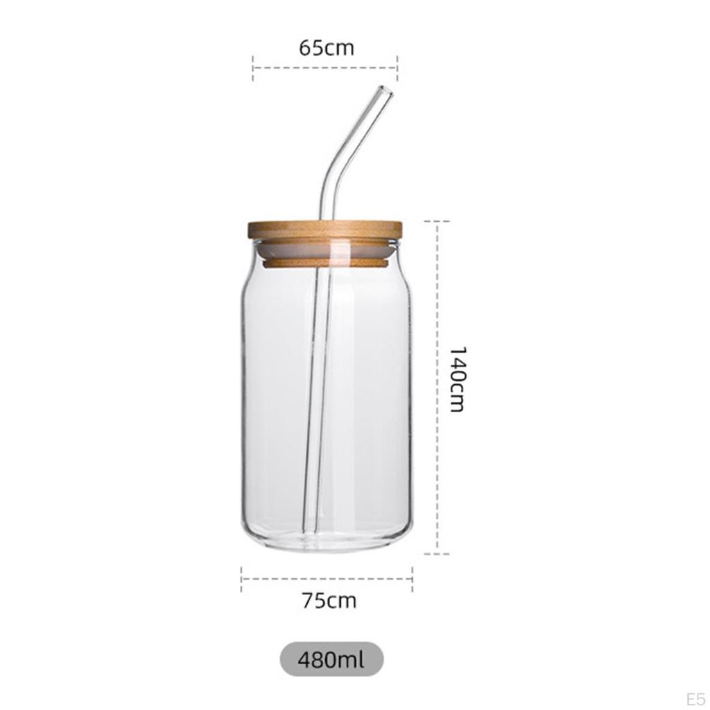 Creative Transparent Bubble Tea Cup Clear Durable Gift Romantic Glass Water Coke Coffee for