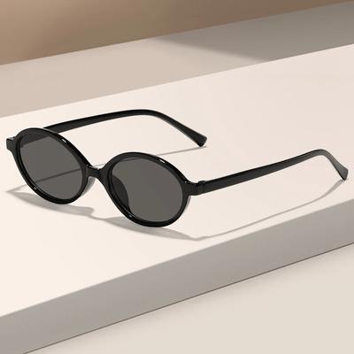 Sexy kleine ovale Leoparden-Sonnenbrille für Damen, schöne Ins, ohne Make-up, schlichter Brillenrahmen, Herrenbrille, süße dekorative Computerbrille
