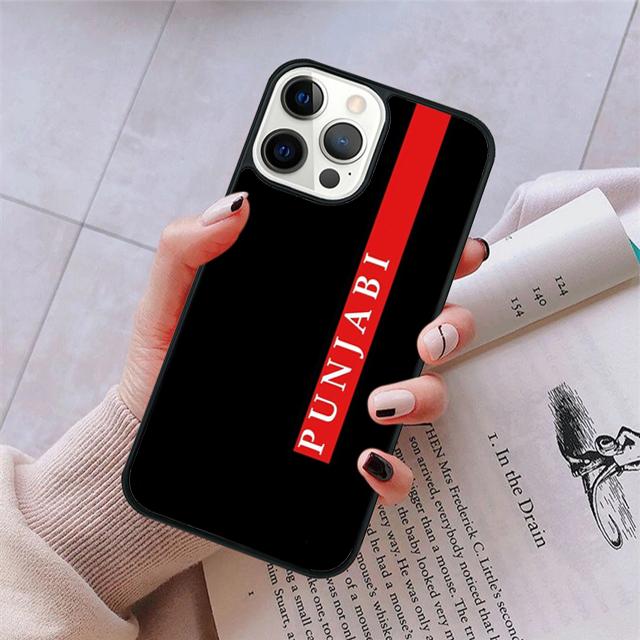 Punjab Map Phone Case For iPhone 17 Air 15 16 11 12 13 14 Pro Max Cover For iPhone 17 Air Max Plus Coque Fundas Shell