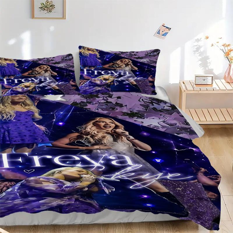 3Pcs Freya Skye Performance Bedding Sets For All Sizes New 3D Printed Bed Cover Comforter Duvet Cover Pillowcase Bedroom Decoration