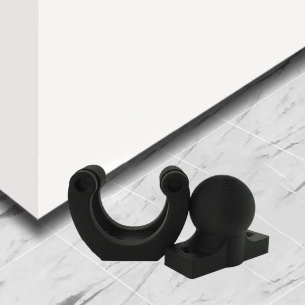 Lightweight Security Door Stopper Noise Reduction Child Safety Lock  Pet Containment