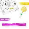 5/10pcs Fluorescent Neon Adhesive Tapes 5 Colors UV Black Light Sensitive for Party Halloween Decoration 5m X 12.7mm
