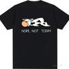 Chicken Game Note Not Today Funny Creativity T-Shirt Graphic Pet Lover Tee Crew Neck Shirts Y2k Tops Classic Novelty Gifts