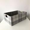 Multi Purpose Cloth Storage Basket For Home Organization With Sturdy Wooden Handles And Eco Friendly Design