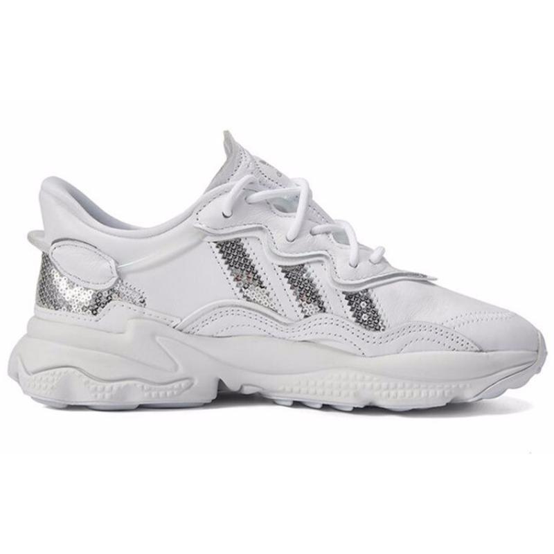 adidas Scarpe da Ginnastica da Donna Originals Ozweego 'White Dark Gray' G55655