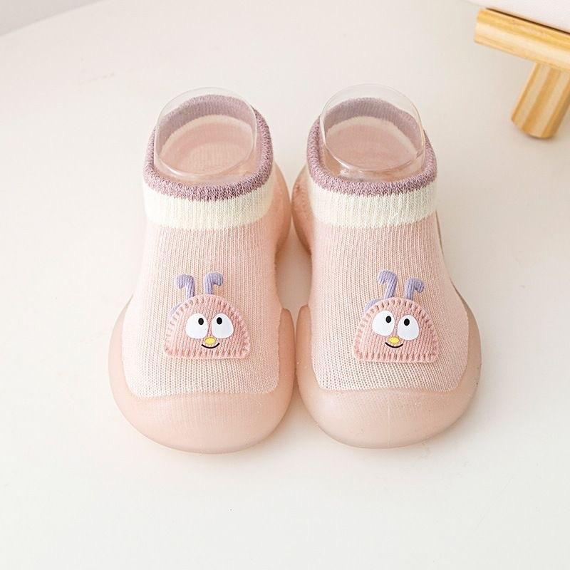 Baby Lauflernschuhe Rutschfest Weiche Sohle Atmungsaktives Netz Zum Hineinschlüpfen Geschlechtsneutral Für Frühling Sommer