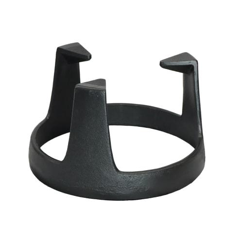 

Asahi Iwate Prefecture Traditional Craftsmanship Nanbu Iron Three-Legged Trivet, Large, for Commercial Use