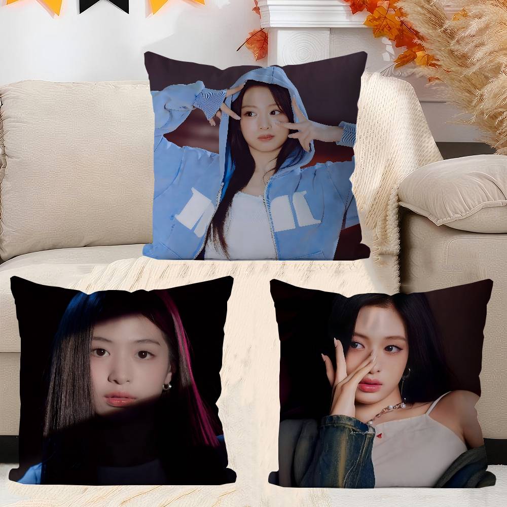 Singer A-AHYEON Cushion Cover Pillowcase Upholstery Sofa Throw Pillow Home Decor Pillowcas