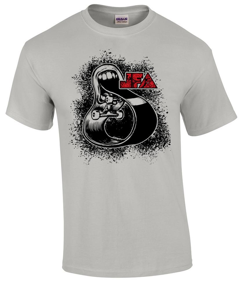 JFA Tshirt by Darwin Drawin Limited 300 Rare Punk Official Skateboarding Unisex T-Shirt XL