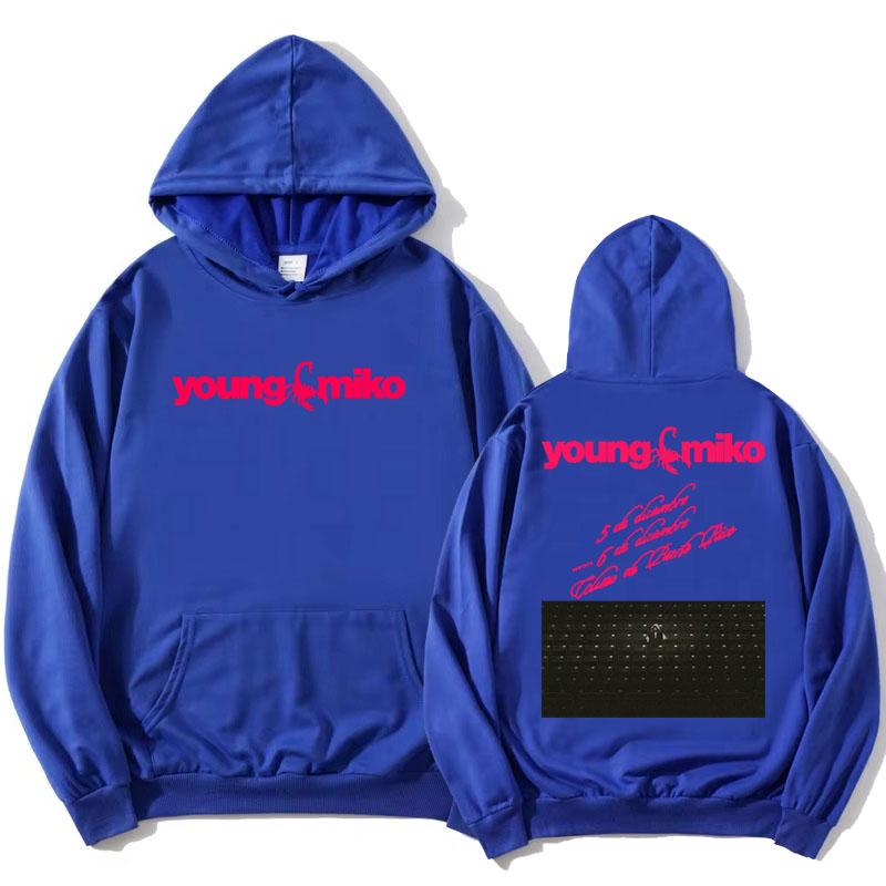 Young Miko Tour 2026 Hoodies DO NOT DISTURB Album Graphic Sweatshirts Fleece Winter Fleece Hooded Pullovers Streetwear Women