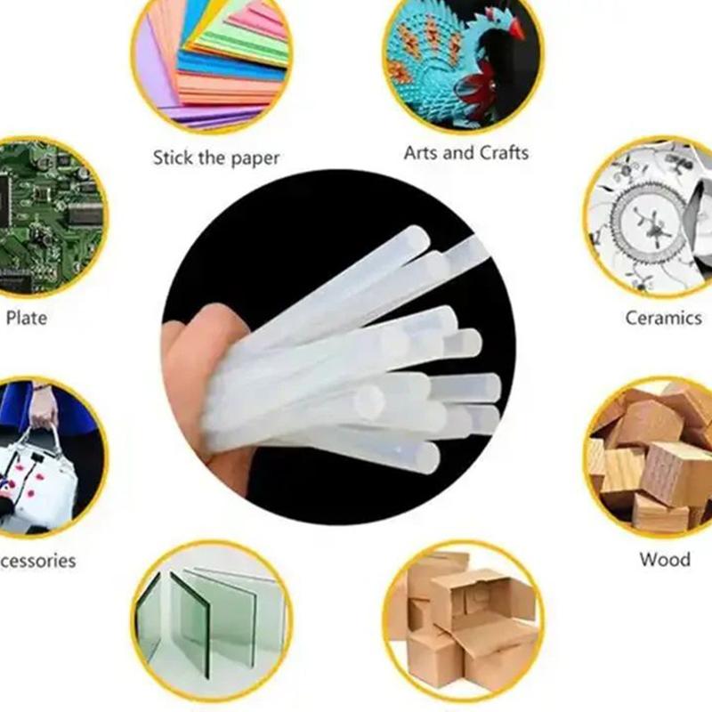 Translucent Strong Viscosity for Glue Gun DIY Home Industrial Repair Adhesive Rods Hot Melt Glue Sticks