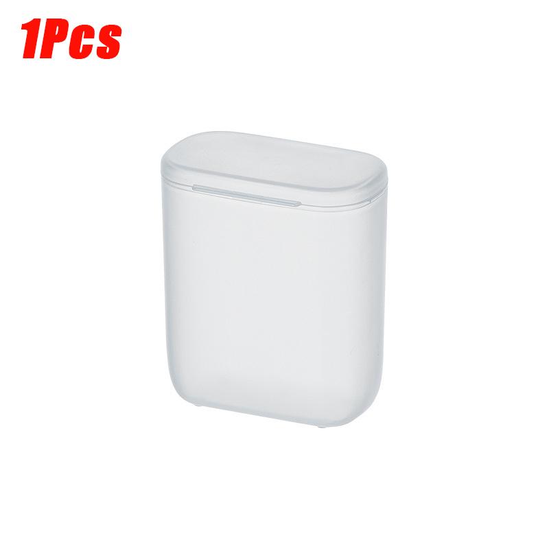 1Pc Desktop Data Cable Storage Box Dustproof Headphone Organizer Box With Cover Clear Cable Wire Container Box For Home Office