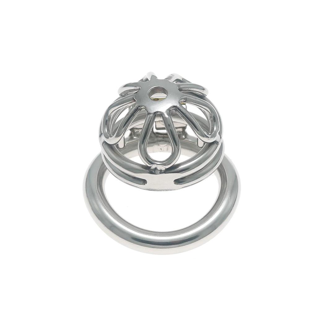 Chaqiu Stainless Steel Chastity Cage Lock for Male Discipline