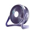 USB Office Table Fan: 5-8 Inch Silent, High-Power, Plug-in Mini Desktop Fan for Summer Circulation