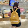 Schoolbag New Backpack Female Korean Version Ins Literary Small Fresh Backpack Female Junior High School Students Large Capacity Casual Backpack