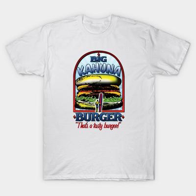 T Shirt Women Big Kahuna Burger Harajuku Print Kawaii Tshirt Summer Short Sleeve Female T-Shirt Top Tee